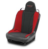 574002 PWR Sport w/Fixed Headrest, 2004-2007 Yamaha Rhino, Black w/Black Center & Red Side Panels