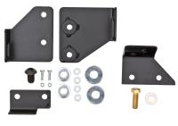 624406 Adapter Kit, 2007-2018 Jeep JK, Front Seat, Passenger, Black