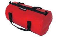 640126 Padded "Walker" gear bag, Red, Dim: 20 1/2 in.L x 12 in.Dia.
