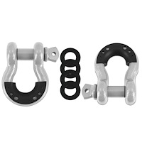 D-Ring Shackle Set Grey