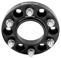 Borne Off-Road 6 x 139.7 mm Wheel Spacers [1.200 in. Thick] for Late-Model Ford Bronco, Ranger [Black]