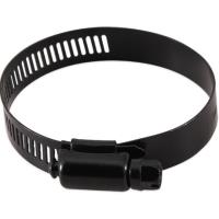 High-Torque Black Stainless Steel Worm Gear Clamp
