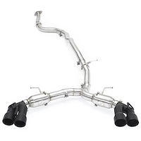 Pro Cat-Back Exhaust System 2016-Up Chevrolet Camaro 2.0T Quad Tip
