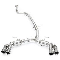 Pro Cat-Back Exhaust System 2016-Up Chevrolet Camaro 2.0T Quad Tip