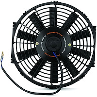 12" Low-Profile Universal Electric Fan 12V