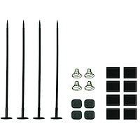 Electric Fan Mounting Kit Includes: (4) Heavy duty plastic fasteners