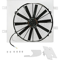 Performance Aluminum Fan & Shroud Kit