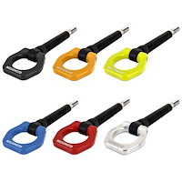 MMTH-WRX-22NY Racing Tow Hook, Front, Fits Subaru WRX 2022+/Crosstrek 2018+, Neon Yellow