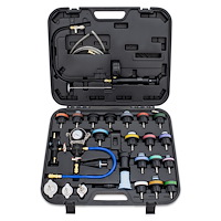 MMTL-CPT-28 28-Piece Cooling System Pressure Tester and Vacuum Refill Kit