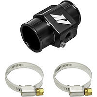 MMWHS-38-BK In-Line Water Temperature Sensor Adapter 1-1/2" (38mm) Inlet/Outlet O/D