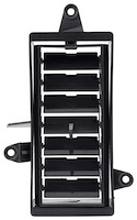 01814A Dash Panel Air Vent Assembly; 1971-73 Mustang; with Air Conditioning; LH Drivers Side