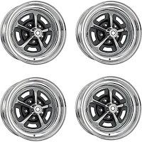 1007H4 Magnum 500 Wheel; 15" x 8"; Set of 4