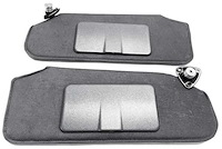 10407224 1993-2002 Camaro, Firebird, Sun Visor Set, w/Mirrors, Dark Gray, RH & LH, Pair