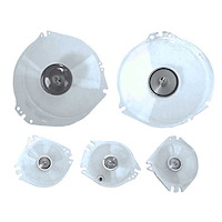 10887G 1967-68 Mustang, Instrument Bezel Lens Set, w/ Clock Option