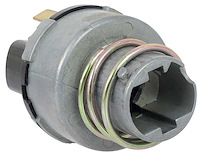 11572D 1960-77; Ford/Lincoln/Mercury; Ignition Switch; Five Blade-Style Terminals; One Threaded Connector