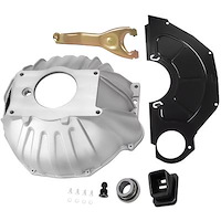 14053K 1964-83 Chevy/Pontiac; Bell Housing/Clutch Fork/and Release Bearing Kit; 11 in.; Aluminum; Standard Duty