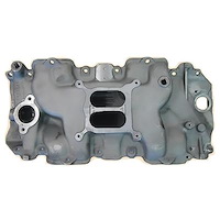 14438 1970 Chevrolet, Aluminum Intake Manifold, Big Block, 396, 454, w/ Splash Pan, Low Profile