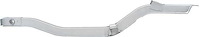 14617W 1966-67 Chevy II, Nova; Rear Frame Rail ; with Silver Weld Thru Coating; Drivers Side