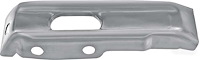 14621W 1966-67 Chevy II, Nova; Rear Frame Rail Brace; Drivers Side; with Silver Weld-Thru Coating