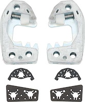 152602 Door Latch Striker Plates for 1963-64 Chevy Impala, Full Size, 1963-67 Chevy II/Nova