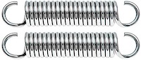 153096 Hood Hinge Springs for 1955 Chevy Bel Air, 150, 210 and 1955-1957 GM Truck [Polished Stainless Steel]