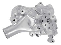 153655P Water Pump 1969-86 Chevrolet Small Block; Long; Polished Aluminum
