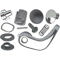 Locking Vent Window Handle 1980-1991 Chevy/GMC Truck Chrome - Left
