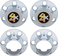160018 Hub Cap Set for 1971-91 Chevy/GMC Trucks, Blazer, Jimmy, Suburban, 6 Lug