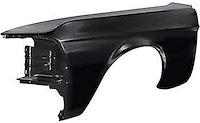16005DR Front Fender 1967 Ford Mustang; EDP Coated; LH Driver Side
