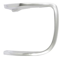 16074AR Headlamp Fender Extension Grill Molding 1970 Ford Mustang; RH