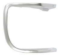16074BR Headlamp Fender Extension Grill Molding 1970 Ford Mustang; LH