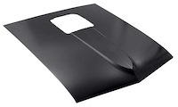 16612SH Hood-1969-70 Ford Mustang; With Shaker Hole Cut-Out