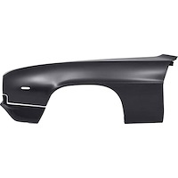 Front Fender w/Extension - LH 1969 Camaro