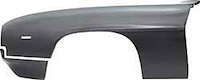 Front Fender w/Extension - LH 1969 Camaro Rally Sport