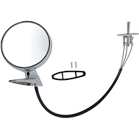 17682G 1964-66 Ford Mustang; Remote Outer Door Mirror; LH