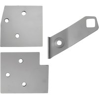 2067DPL A Pillar Nut Plate Set 1967-68 Ford Mustang