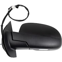 20756892 Heated Power Door Mirror; 2009-13 Chevrolet Silverado, GMC Sierra Pickup; Power Folding; Memory; Arrow Turn Signal;