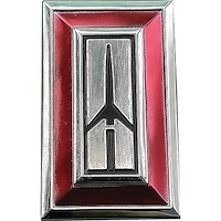 22506872 1981-88 Oldsmobile, Rocket Outer Door Emblem, Self Adhesive
