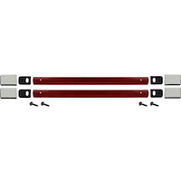 2280502 Door Pull Strap Set for 1981-1991 Chevy, GMC Truck, Blazer, Jimmy, Suburban [w/ Hardware, Left and Right Side, Red]
