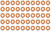 23240L Window Channel Roller Set 1959-79 Ford, Mercury; 50 Piece Set