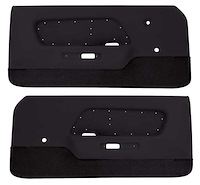 23942001 1970 Ford Mustang, Deluxe Door Panels,; Black w/; Black Carpet;