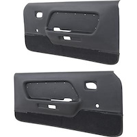 23942901 1969 Ford Mustang, Deluxe Door Panels,; Black w/; Black Carpet;