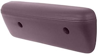 24100815 1968 Ford Mustang, Deluxe Armrest Pad, RH Passenger Side, Maroon