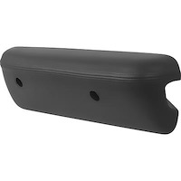24101801 1968 Ford Mustang, Deluxe Armrest Pad, LH Driver Side, Black