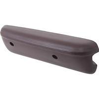 24101815 1968 Ford Mustang, Deluxe Armrest Pad, LH Driver Side, Maroon Red