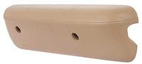 24101824 1968 Ford Mustang, Deluxe Armrest Pad, LH Driver Side, Saddle