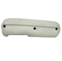 24140910 1970 Ford Mustang/Mercury Cougar, Standard Armrest Pad, White, RH