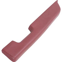 241409302 1987-93 Ford Mustang, Armrest Pad, w/ Manual Windows, RH Passenger Side, Red
