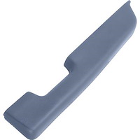 241409308 1987-93 Ford Mustang, Armrest Pad, w/ Manual Windows, RH Passenger Side, Blue