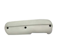24141910 1970 Ford Mustang/Mercury Cougar, Standard Armrest Pad, LH Driver Side, White